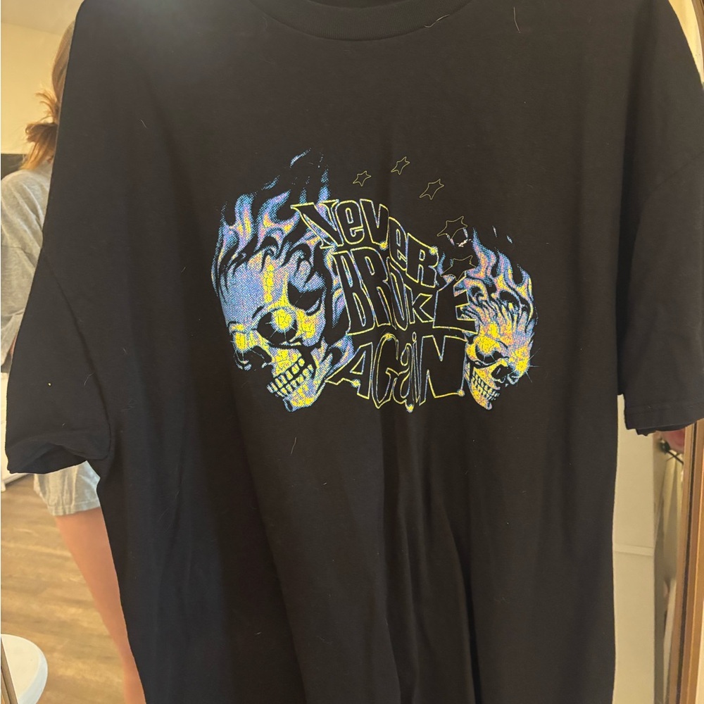 Black NBA Youngboy Tee with Skull Design
